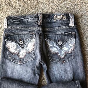 Miss Me black jeans 25